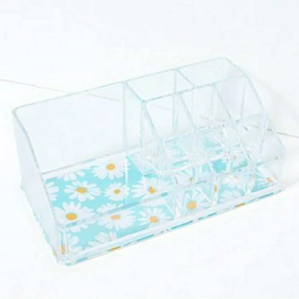 Sorbus Mini Organizer With 9 Slots- Daisy Print